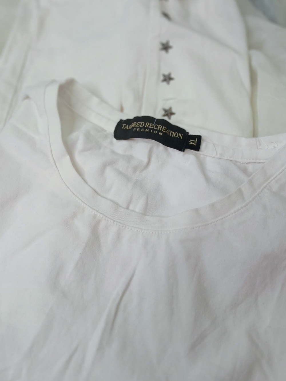 Premium White Men’s Crew Neck Shirt